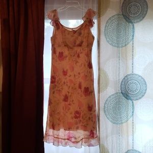Shin length summer dress